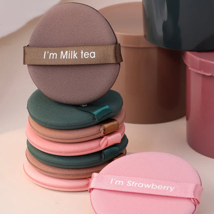 Single air cushion puff with canister powder puff set a box of 7 packs do not eat powder convenient storage beauty tools