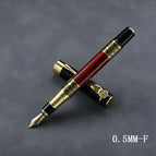 Fountain pen-brown / F