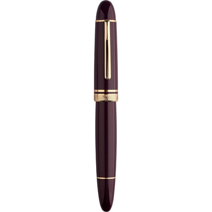Smooth MAJOHN P140 NO.8 F/M Nib Acrylic Piston Huge Transparent Fountain Pen Ebonite Feed Large Capacity Ink Writing Luxury Pen