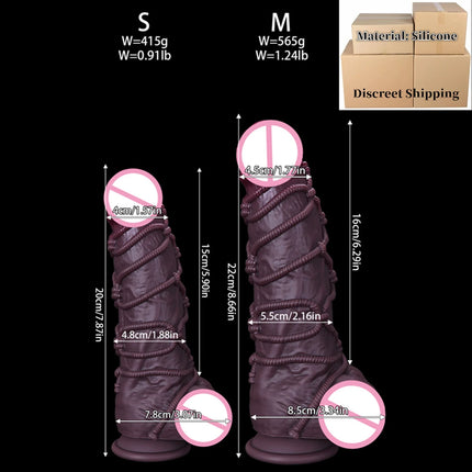 Huge Silicone Dildos Female Masturbation Penis Realistic Suction Cup Dildo Dick Sex Toys For Women Lesbian 18+Adult  Sex Toys