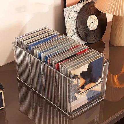 CD disc rack desktop disc black vinyl record magnetic tape display storage rack collection storage album storage box