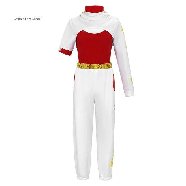 Movie Zombies 4 Victor Cosplay Nova Costume Coat Suit Girl daywalker Sets School Attire Dresses Outfits Halloween Carnival Suit