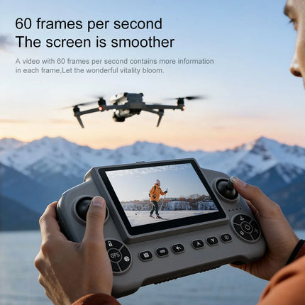 V918 Max Drone Laser Obstacle Avoidance 8K GPS Professional Camera FPV 3000M RC Quadcopter with LCD Screen Remote Control Gifts
