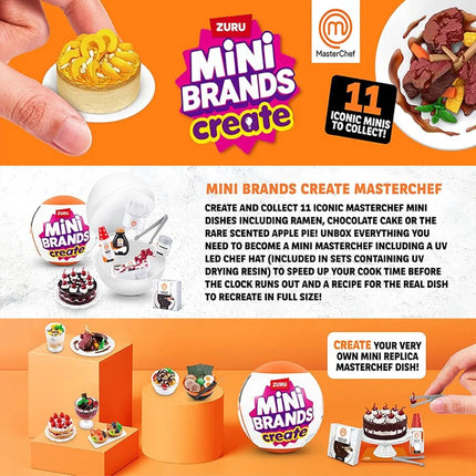 ZURU Mini Brands Food Fill The Fridge Series 1 Plauset Brands Home Capsule  Creating DIY A Mini KitchenMasterChef Food Series