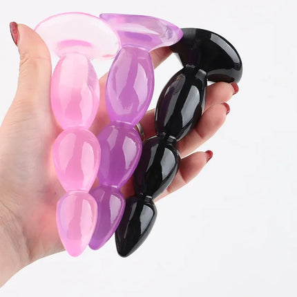 Silicone Butt Plug Dildo Masturbation Anal Plug Vaginal Plug Sex Toys for Women Anal Dilator Toys for Gay Anal Toys Sexules