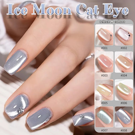 WS 10ML Pink Cat Eye Gel Nail Polish Ceramic Magnetic Gel UV Semi-permanent Enamels Varnish Nail Supplies For Professionals Gel