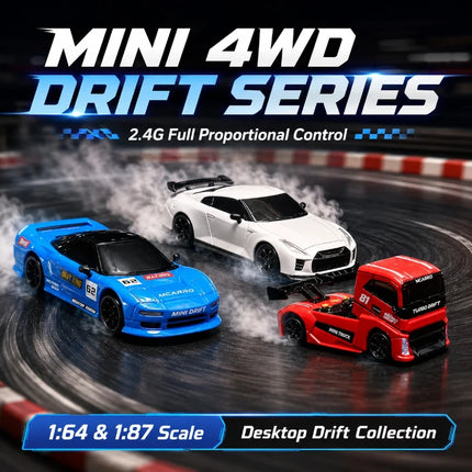 Official Genuine MCARRO MC061 MC062 MC081 Full Series 4WD Desktop Mini RC Drift Car 2.4G High Speed Remote Control Racing Car Mo