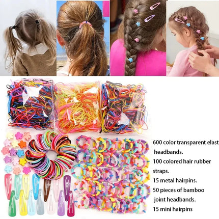 Kids Hair Bands Set / Lot Élastiques Cheveux