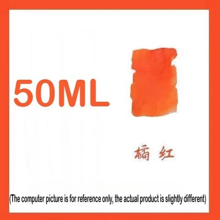 500/50ml 24 Colors Fountain Pen Ink Dip Pen Bottled Ink Refill Cartridge Writing School Supplies Stationery For JINHAO HONGDIAN