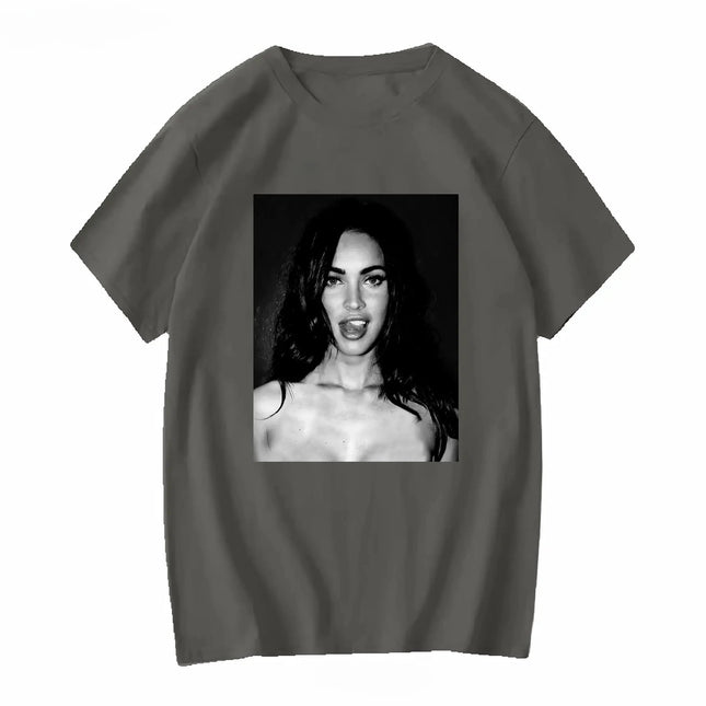 Megan Fox T Shirt Vintage 90s Jennifer S Body Sizes Long or Short Sleeves Vintage Washed Casual Soft Top for Everyday Wear