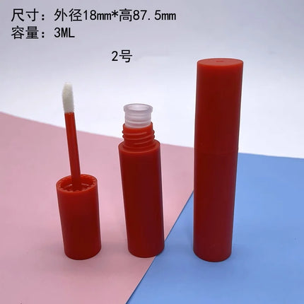 10-100PCS 3ML Empty Round Lip Gloss Tube Lip Oil Packaging Container Liquid Lipstick /Lip Honey /Concealer Tube Makeup tool
