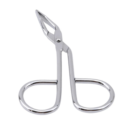 Stainless Steel Eyebrow Removal Tool Makeup New Fashion Scissors Shaped Eyebrow Clip Tweezers Clamp Clipper Beauty Tool