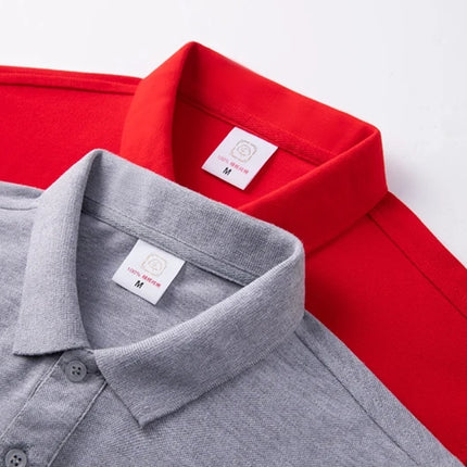 Personalize Design High Quality 100% Cotton Polo Shirts Brand Custom Logo Polo Crewneck For Men And Women Customize POD Top Tees