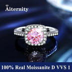 1.0ct with box / FB-Pink Moissanite