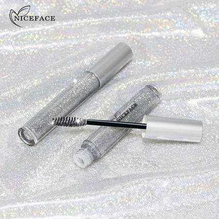 NICEFACE Diamond Twinkle Mascara with Shining Particles Quick Drying Film Forming Sparkling Diamond-like Dazzling