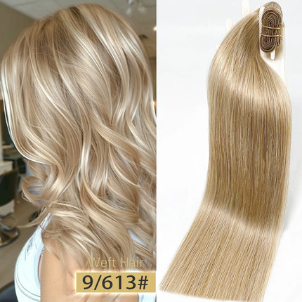 Super Full Drawn Vietnam Weft Hair Highlight Color Human Hair Bundles bone Straight Hair Weave Mixed Color Piano Color Bundles