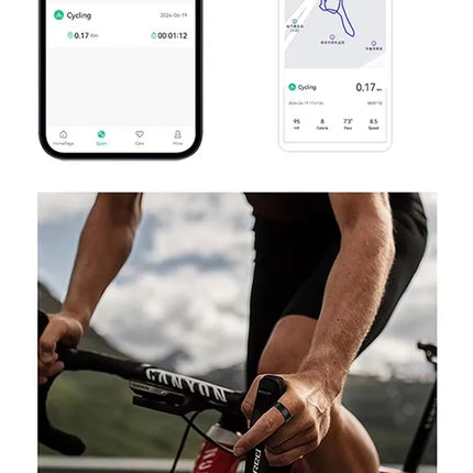R11M Smart Ring Fitness Ring Bluetooth-Compatible 5.0 Multi-sport Modes R11 Heart Rate Blood Oxygen Sleep Monitoring