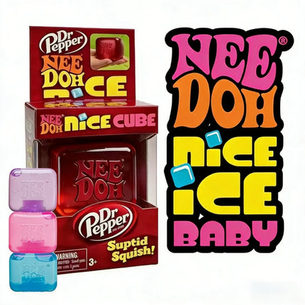 2026 New Pressure Relieving Pinch Schyling Needoh Nice Cube Sensory Fingertip Toy Favorite Gift