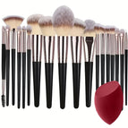 19Pcs RedMakeupEgg
