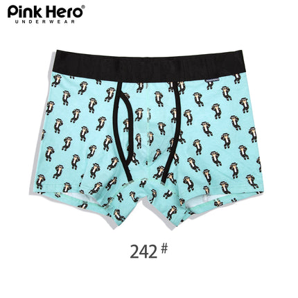 PINKHERO Novelty Original Printing Male Underpants For Men, Comfy And Soft  Cotton Underwear Boxer Briefs And Men's Panties