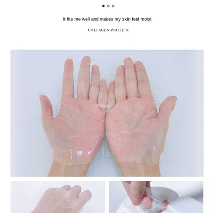 Tiktok Hot Sale Seaweed Collagen Filling Crystal Mask Replenishing Fruit Jelly Skin Transparent Mask Skin Care Masque