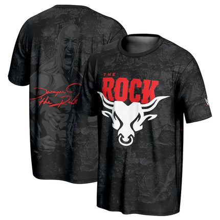 The Rock ProSphere The Final Boss T-Shirt 3D Printed Men's T-shirt Streetwear Fashion Sports WWE Top Round Neck Clothing