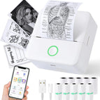 White Printer Set