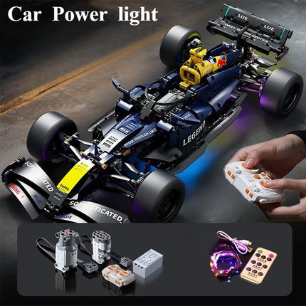 racing cars, racing car models, 1:10 DIY super sports car building block puzzle toys, children's and adult gifts