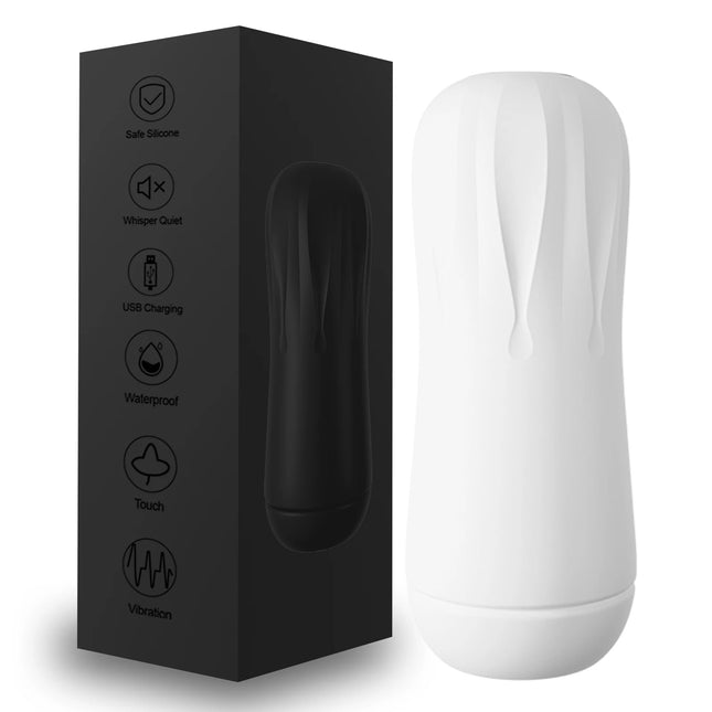 Automatic Masturbator Blowjob Cup Male Real Vagina Pocket Pussy Machine Oral Penis Masturbation Vibration Adult Sex Toy for Men