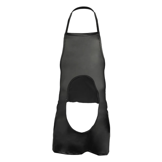 Sexy Men Erotic Open Crotch Faux Leather Apron Man Underwear Bodysuit Lingerie Clubwear Cosplay Costume Chef Butcher