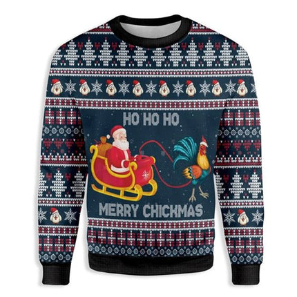 Funny Santa Claus Graphic Ugly Christmas Sweater For Men Fashion Autumn Winter 3D Printed Sweatshirt Casual Oversized Pullovers