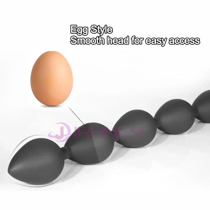 Sex Toys Anal Beads 5/6/7 Anal Balls Liquid Silicone Soft Long Butt Plug 18+ Women Men Adult Anal Plug Sex Toys Prostate Massage