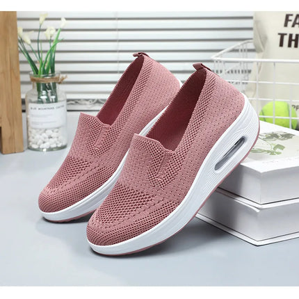 Sports Women's Spring Sneakers New Mesh Breathable Lightweight Casual Walking Women Shoes Breathable Shoes Zapatos De Mujer