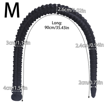 Super Long Anal Plug Soft Silicone Big Butt Plug Adult Sex Toys Dilator Training Expansion Huge Long Anal Plug For Women Men Gay