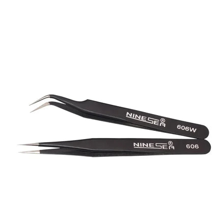 606/606W Precision Tweezers High Hardness Anti-Static for DIY Military Model Making Tool Water Decal Work Hobby Craft Project