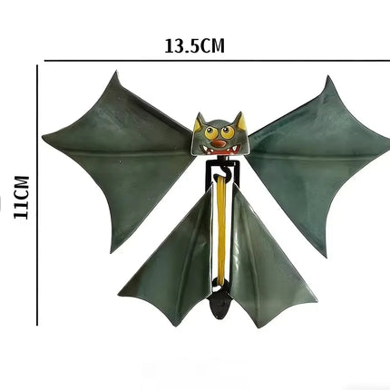 6/12PCS Flying Bat Hand Transform Magic Bat Flying Butterfly Magic Props Funny Surprise Prank Toy Gift for Kids Adults Party