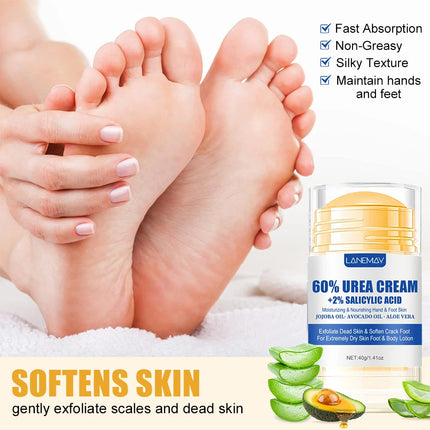 Electric Foot Grinder With 40g Urea Foot Cream Softening Dry Cracked Heel Dead Skin Callus Remover Feet Scrubber Pedicure Tools