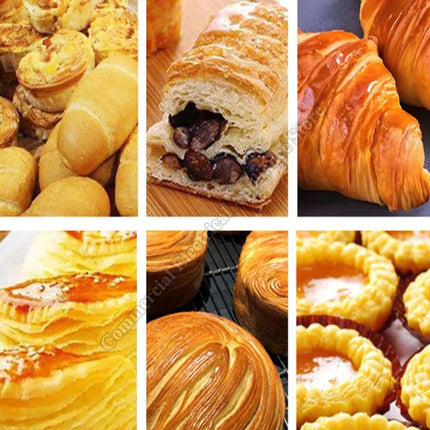 Electric Pastry Sheeter Home Use Desktop Danish Pastry Laminator Small Folding Dough Sheeter