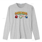 gray long sleeves / XXL
