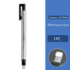 Silver Square Eraser