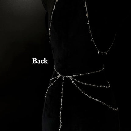 Luxury Butterfly Nipple Clips Seductive Rhinestone Body Chain Premium Collar Anal Plug Vaginal Clamp Erotic Accessories Sex Toys