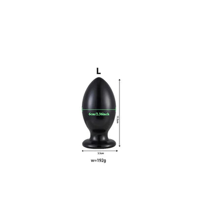 6 Size Buttplugs Anal Beads Balls Cunt Plug Dilatador Anal Plug Sex Toys Small And Big 9.5cm Huge Anal Plug Toys For Women Men