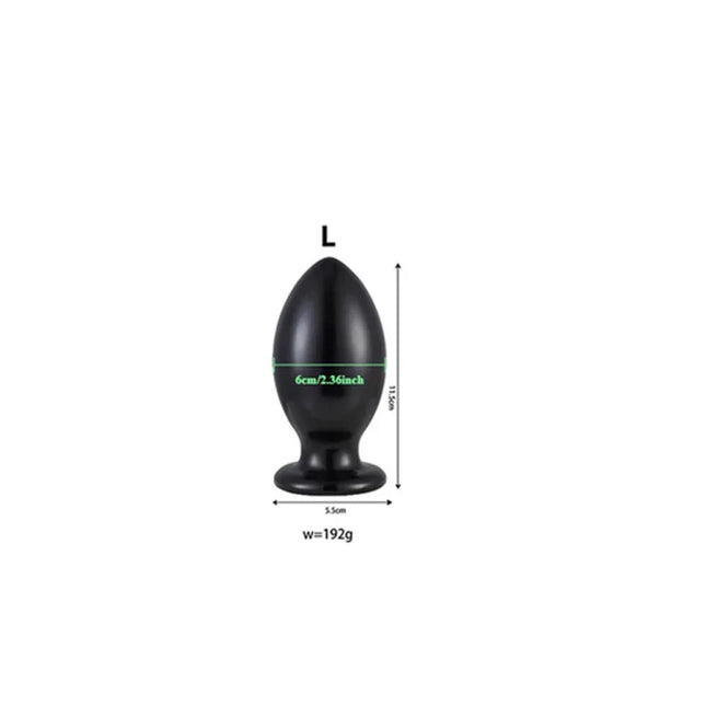 6 Size Buttplugs Anal Beads Balls Cunt Plug Dilatador Anal Plug Sex Toys Small And Big 9.5cm Huge Anal Plug Toys For Women Men