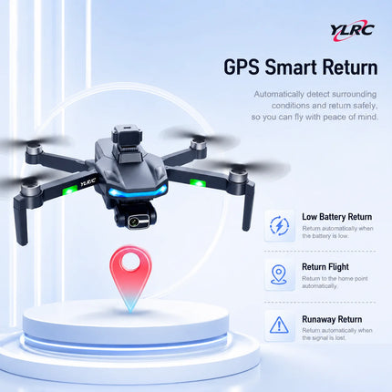 ZNLYRION S135 EIS PRO Drone with GPS Auto Return 8K HD Camera 360° Obstacle Avoidance, 5G WIFI FPV  Brushless Motor