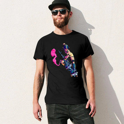 Jet Set Radio Merch T-Shirt hippie clothes blanks plus sizes black t-shirts for men