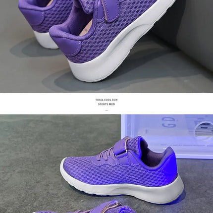 Hot Sale Cheap Sneakers Children Fashion Green Kids Running Shoes Size 28-39 Lightweight Outdoor Sports Shoes for Boy Girl 2023