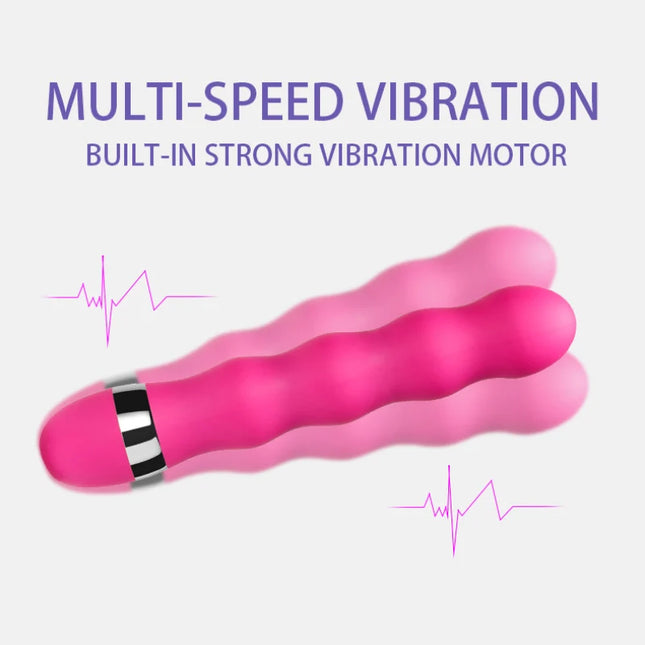 Mini Multi-speed G-Spot Vaginal Vibrator Clitoris Anal Butt Plug Erotic Goods Sex Toy for Women Men Adults Female Dildo Vibrators