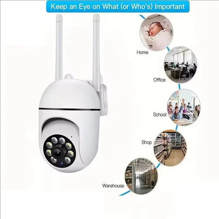 3MP Wifi IP Outdoor Cameras Surveillance Video Human Detection 4X Digital Zoom CCTV Security Wireless Monitor Audio Night Vision