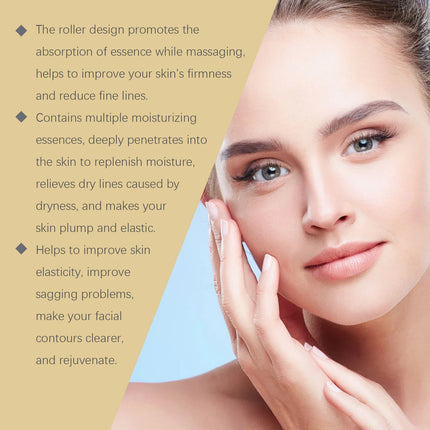 Ah-8 Firming Lifting Neck Cream Moisturizing Neck Lotion Roller For Crepey Skin Nourishing Smooth Fine Lines Serum Care Cosmetic