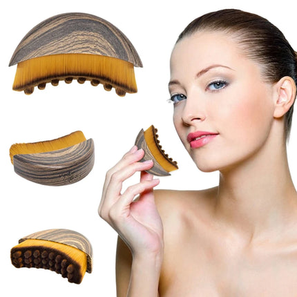 Lymphatic Contour Face Brush Dry Brushing Face Brush Lymphatic Drainage Massager for Face Chin Sculpting The Skin Relief Fatigue